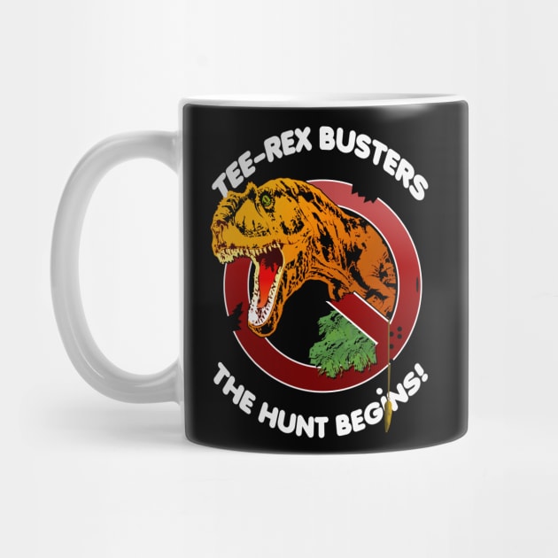 Tee-Rex Busters - The Hunt Begins! by amarth-drawing